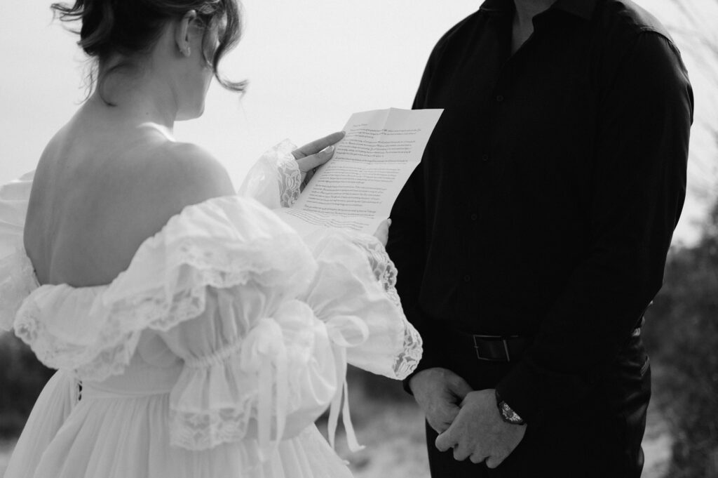 Wuthering Heights Inspired Wedding Ceremony