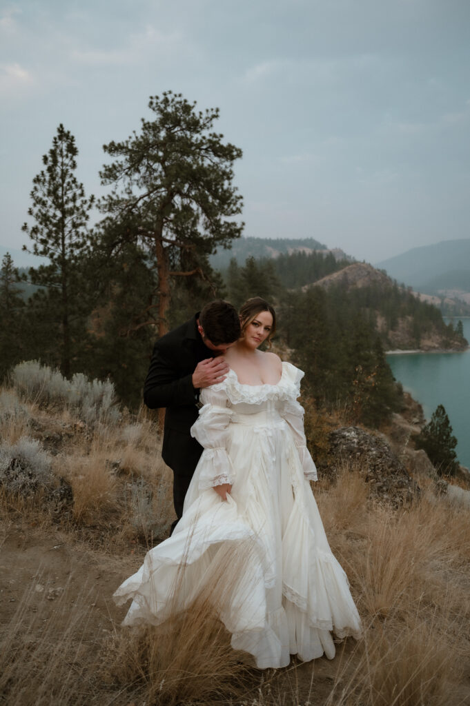 Wuthering Heights Inspired Elopement in the Okanagan